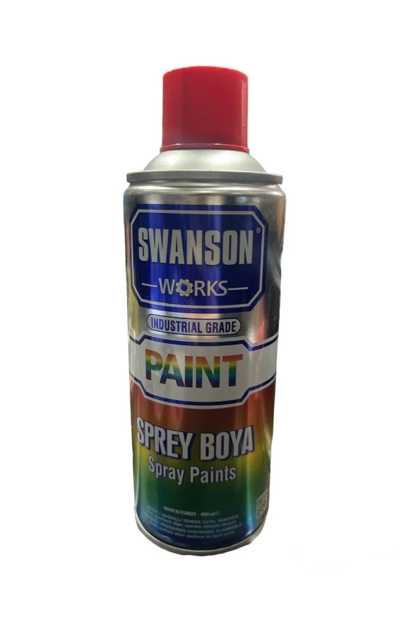 Swanson Works G Kırmızı Sprey Boya 400ml