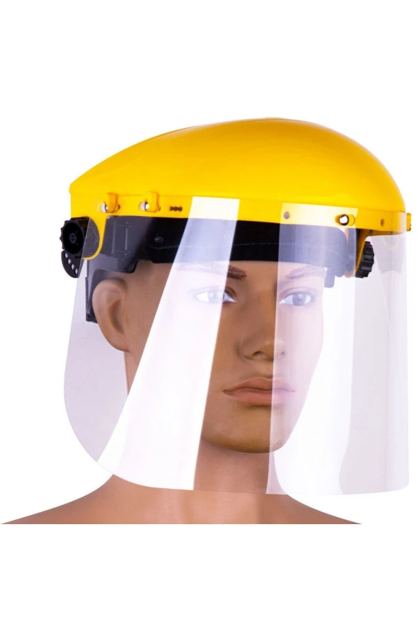 Hs3021c Koruyucu Maske Camlı Profesyonel Kafa Ayarlı