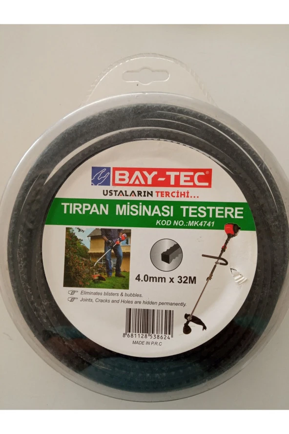 Bay-tec Mk4741 Tırpan Misinası Testere 4.0mm X 32m