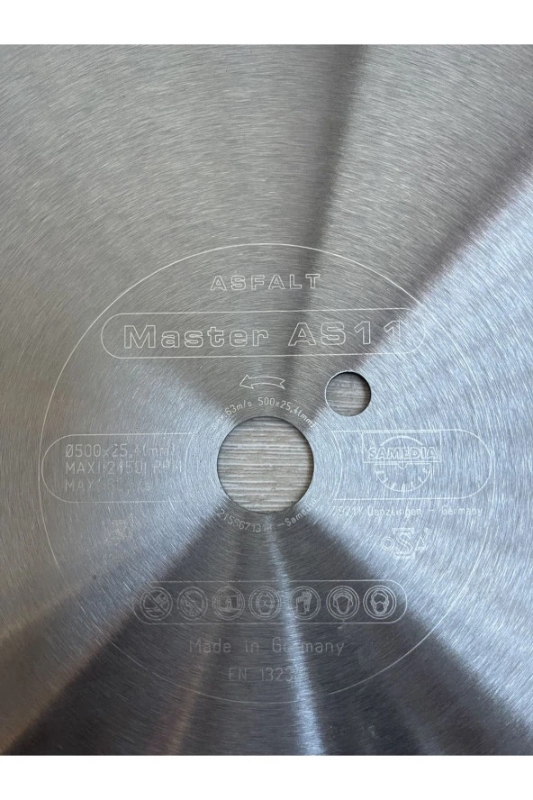 Bims Ve Asfalt Kesme Bıçağı Alman Malı - Resim 5