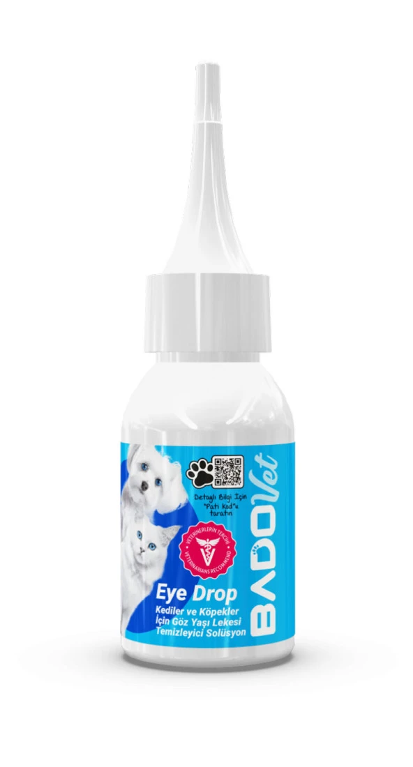 Bado Kedi ve Köpek Göz Yaşı Lekesi Çıkarıcı Eye Drop 50ML