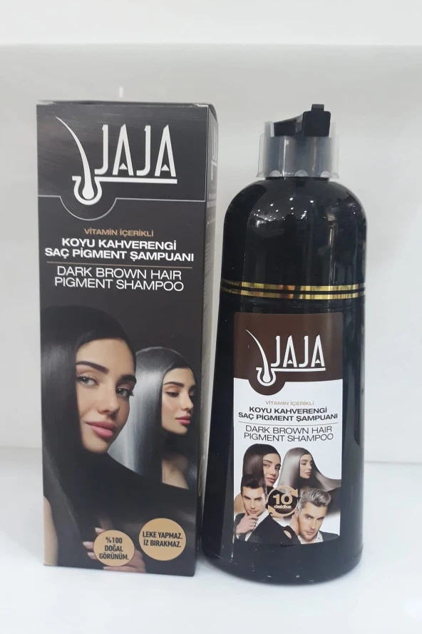 Jaja Beyaz Kapatıcı  Şampuan Boya 300 Ml - (koyu Kahve)