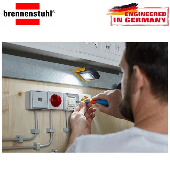 Brennenstuhl Güvenlik Anahtarlı 4+3 Smd Led Fener Aydınlatma Lambası - Resim 5