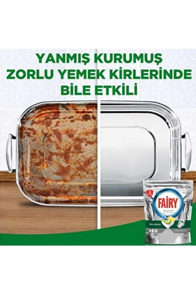 Fairy Platinum Bulaşık Makinesi Tableti 65 Yıkama - 3