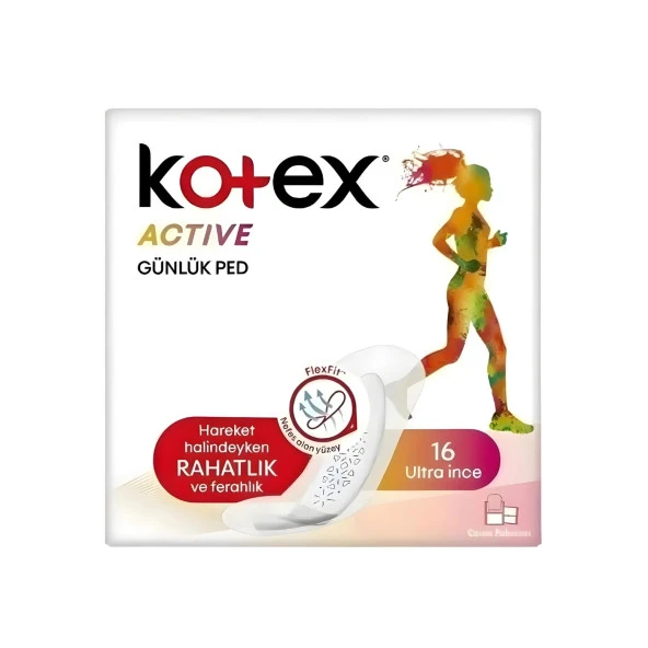 Kotex Active Günlük 16'Lı Ped