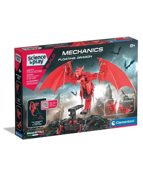 Clementoni Mekanik Laboratuvarı Uçan Ejderha 75065