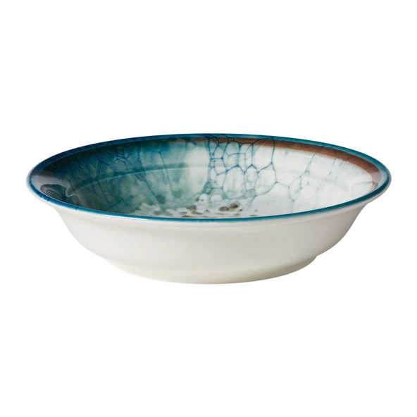 GÜRAL PORSELEN Suje 19 Cm Çukur Yemek Tabağı 6 Adet - 1341 - 2