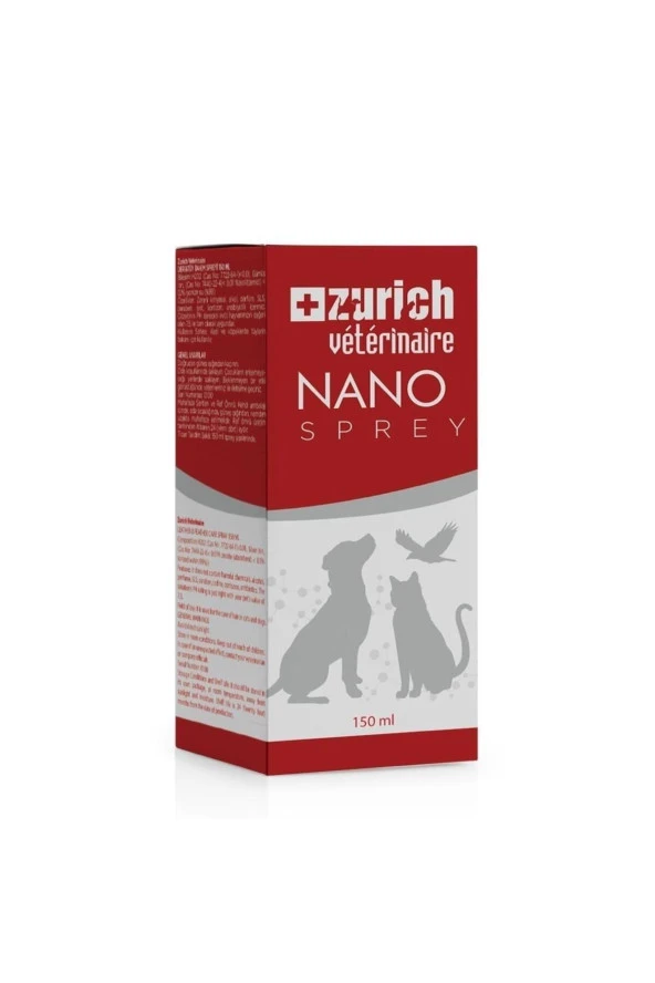 zurich veterinaire Nano Sprey 150 Ml