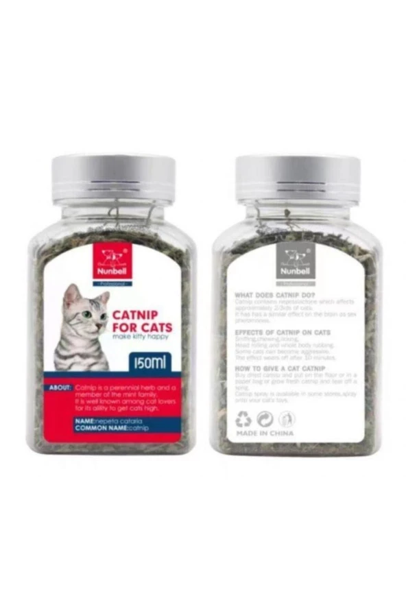 Nunbell Matatabi Kedi Otu Nanesi Catnip 150 Ml