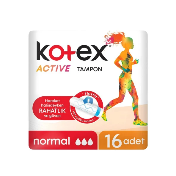 Kotex Active Tampon Normal SRP 16'Lı