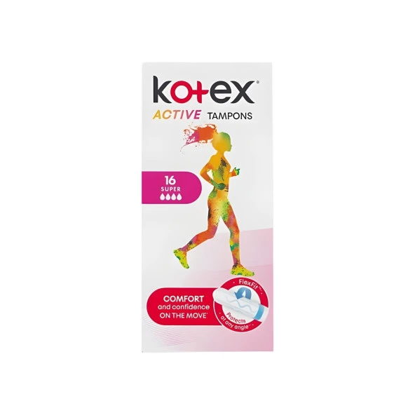 Kotex Active Tampon Uzun SRP 16'Lı