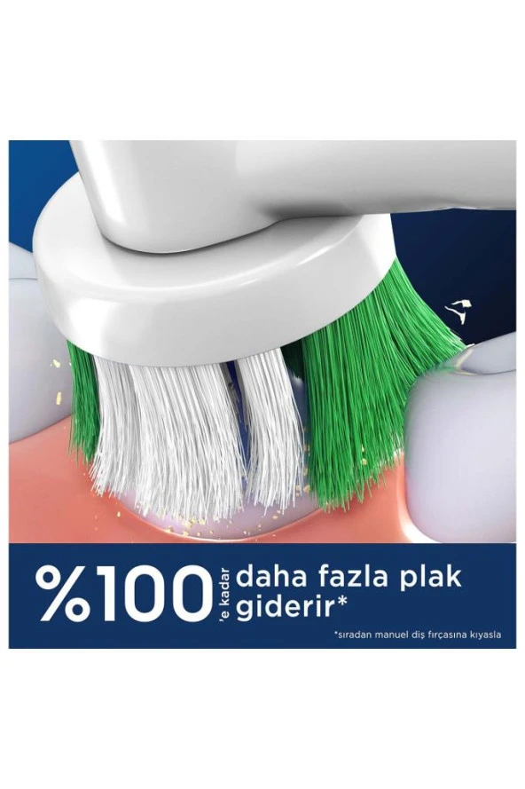 Oral-B Pro Precision Clean X-Filament Şarjlı Diş Fırçası Yedek Başlığı 4 Adet