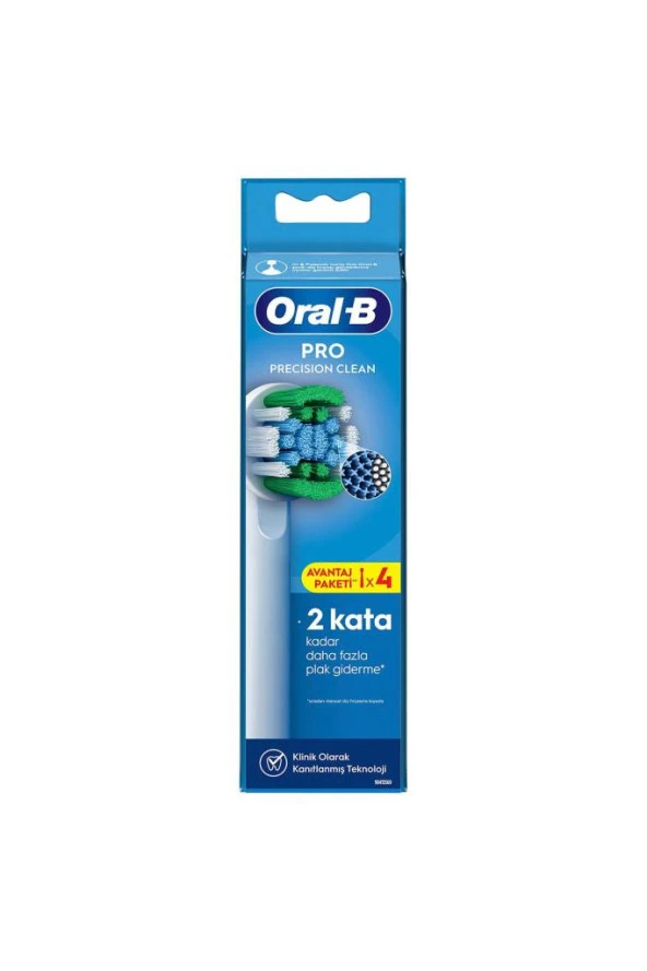 Oral-B Pro Precision Clean X-Filament Şarjlı Diş Fırçası Yedek Başlığı 4 Adet - 4
