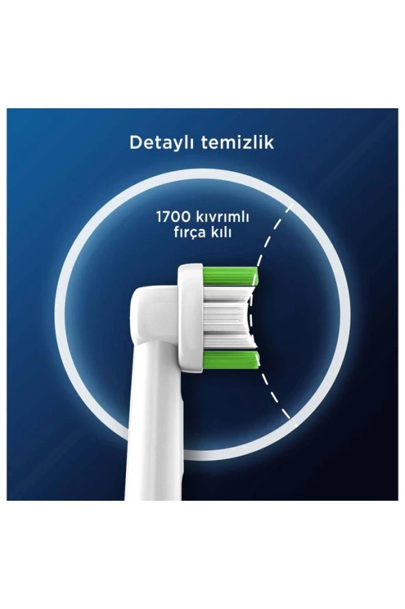 Oral-B Pro Precision Clean X-Filament Şarjlı Diş Fırçası Yedek Başlığı 4 Adet - 8