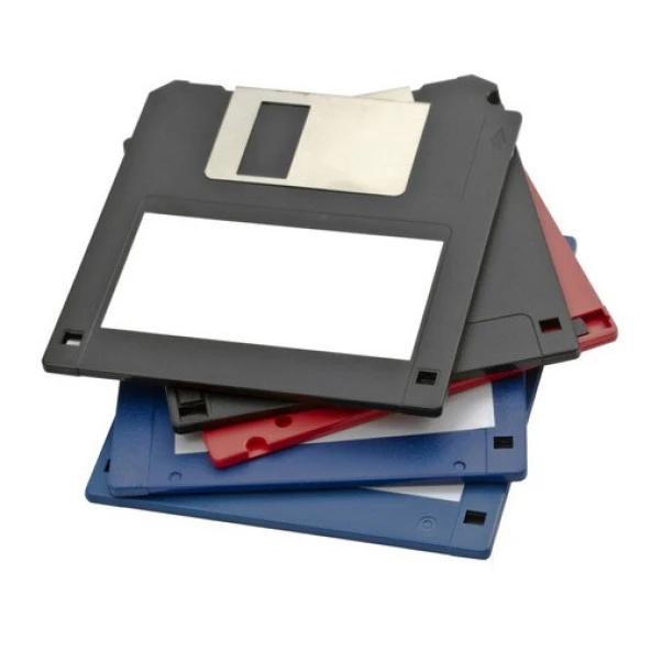 3.5" 1.44 Mb 5 li Paket MF2HD Kutusuz Poşetli Floppy Disket