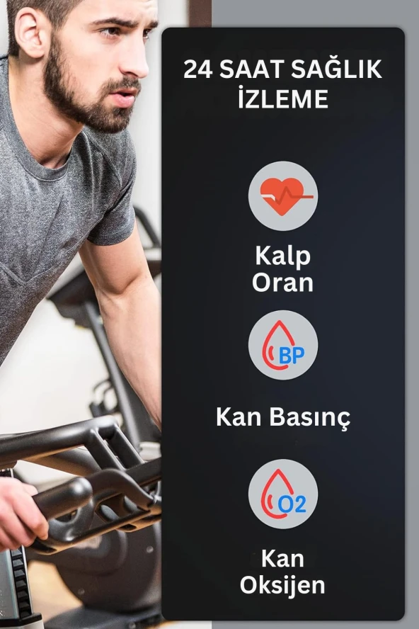 SWW16 1.19 inç Amoled Ekranlı IP68 Su Geçirmez Sağlık Takip Özellikli Akıllı Saat - Resim 3