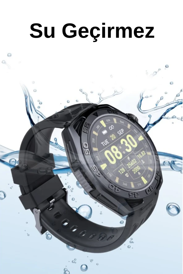 SWW16 1.19 inç Amoled Ekranlı IP68 Su Geçirmez Sağlık Takip Özellikli Akıllı Saat - Resim 4