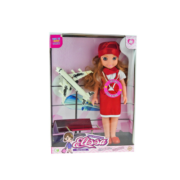 Oyuncak Hostes Bebek Elissa Konuşan Bebek 30 Cm - 2