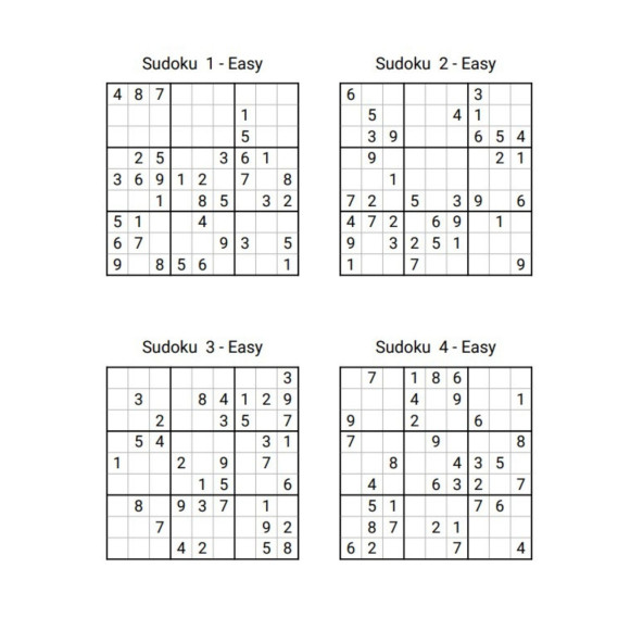 Yeni Başlayanlar İçin 9x9 Sudoku Kitabı (360 Sudoku) - 3
