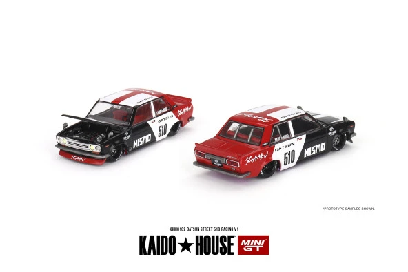 Mini GT Kaido House Datsun Street 510 Racing V1 1:64 102