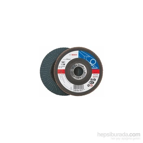Bosch  - Flap Zımpara Diski - 115 Mm, 22,23 Mm, 60 Kum - Resim 2