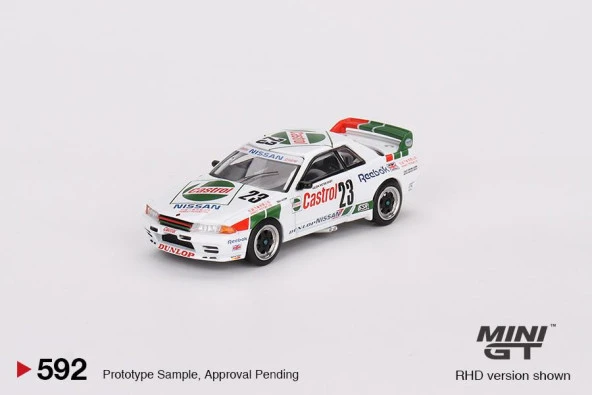 Mini GT Nissan Skyline GT-R (R32) Gr. A #23 1990 Macau Guia Race Winner 1:64 592