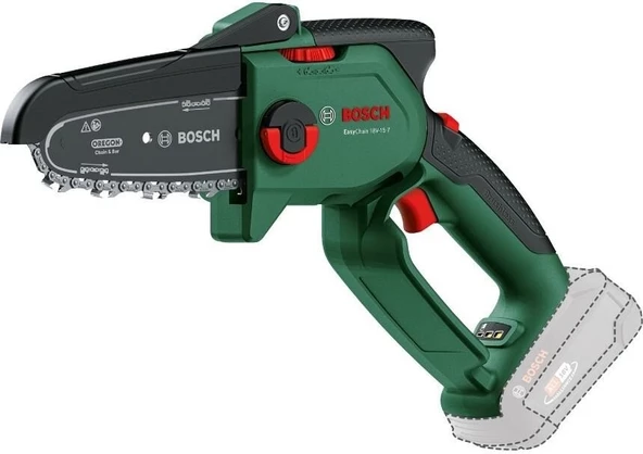 Bosch Easychain 18V-15-7 Şarjlı Zincirli Budama Makinası 18 Volt (Akü Ve Şarj Aleti Hariç)