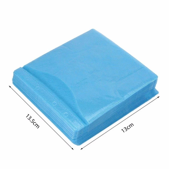 Torima CD-DVD Zarfları Çift Yönlü 100 Lü Paket Mavi - 2