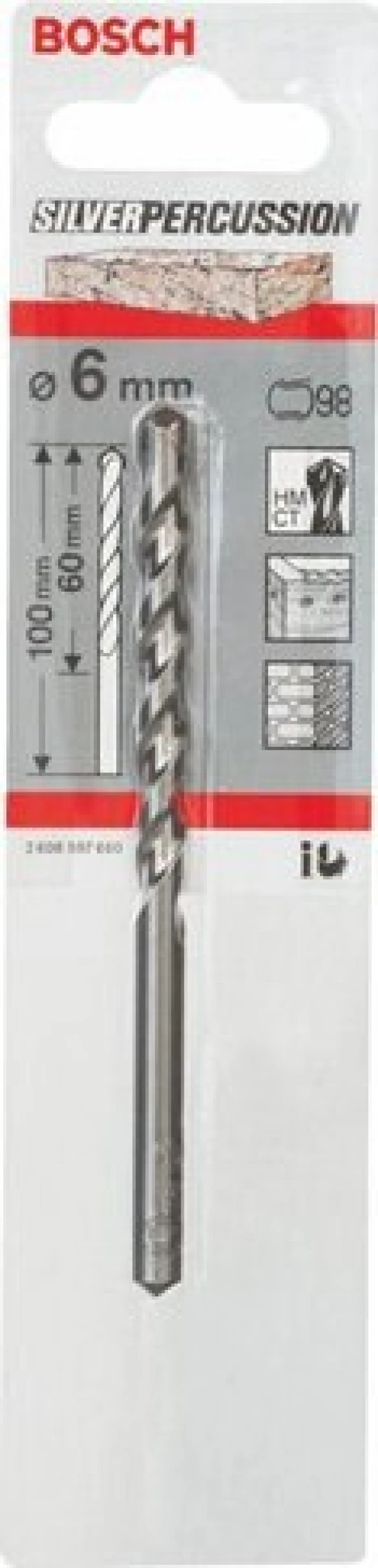 Bosch  - Beton Matkap Ucu Cyl-3 - 6 X 60 X 100 Mm, D 5,5 Mm ürün görseli