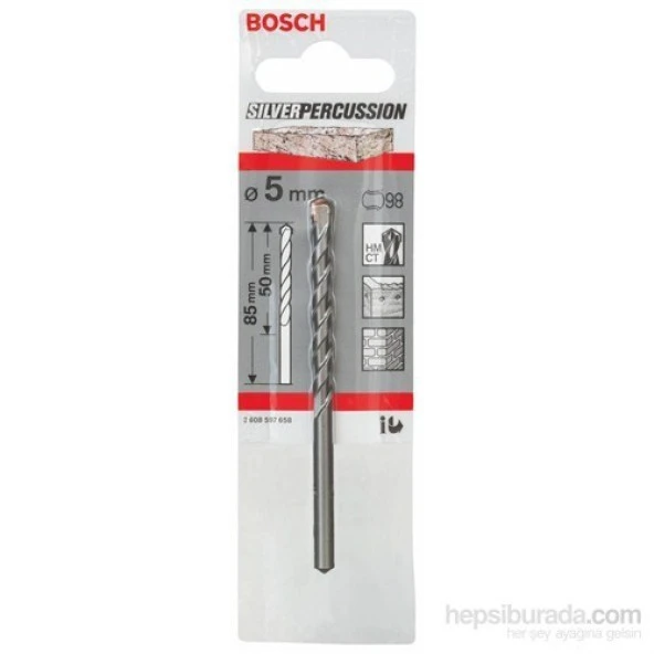 Bosch  - Beton Matkap Ucu Cyl-3 - 5 X 50 X 85 Mm, D 4,5 Mm