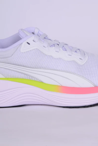 Puma 310000-02 Beyaz Scend Pro Ultra Wn Fileli Ortopedik Taban Bağcıklı Hafif Yüksek Taban Esnek Rahat Beyaz Kadın Günlük Spor Ayakkabı - 2