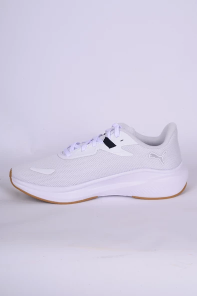 Puma 379437-11 Skyrocket Lite Fileli Rahat Ortopedik Taban Esnek Hafif Beyaz-Siyah Günlük Unisex Spor Ayakkabı - 3