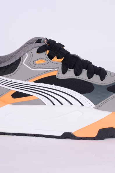 Puma 395262-02 Trinity Desert Road Fileli Rahat Taban Deri Detaylı Esnek Siyah Günlük Erkek Spor Ayakkabı - 2