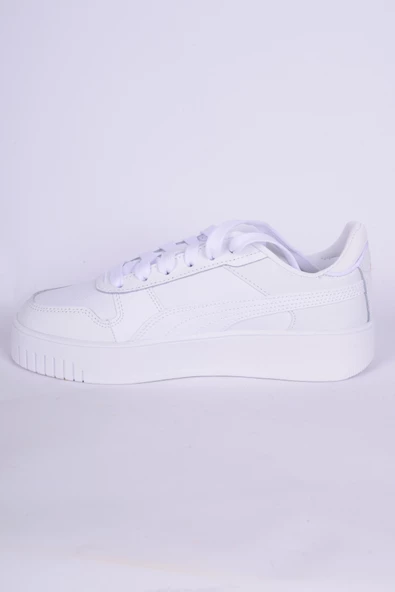 Puma 389390-01 Carina Street Deri Ortopedik Taban Kadın Günlük Beyaz Spor Ayakkabı - 3