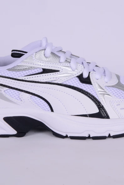 Puma 392322-01 Milenio Tech Fileli Rahat Taban Esnek Beyaz Günlük Unisex Spor Ayakkabı - 2
