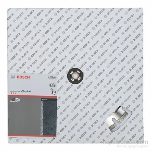 Bosch  - Standard Seri Asfalt İçin Elmas Kesme Diski - 400 X 20/25,40 X 3,6 X 10 Mm