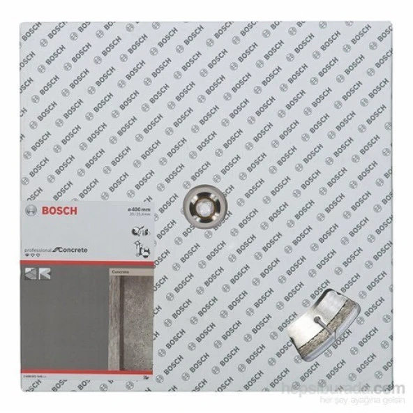 Bosch  - Standard Seri Beton İçin Elmas Kesme Diski - 400 X 20,00+25,40 X 3,2 X 10 Mm