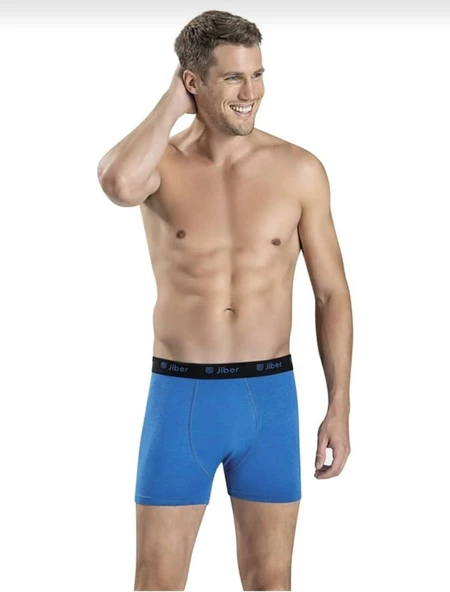 JİBER 321 ERKEK MODAL BOXER ŞORT 10 ADET - 5