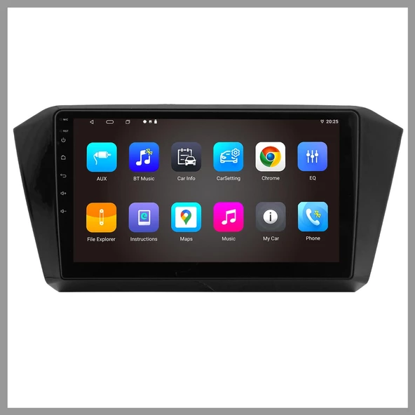 VOLKSWAGEN PASSAT B8 PİANO BLACK 4 GB RAM 64 GB HAFIZA ANDROID MULTIMEDIA TEYP - 5
