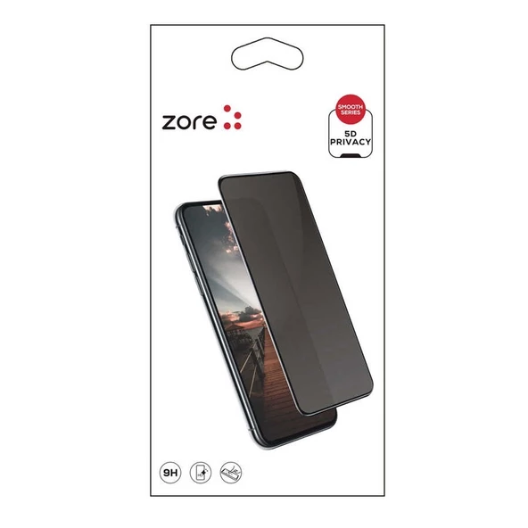 Oppo A72 Uyumlu New 5D Privacy Temperli Ekran Koruyucu