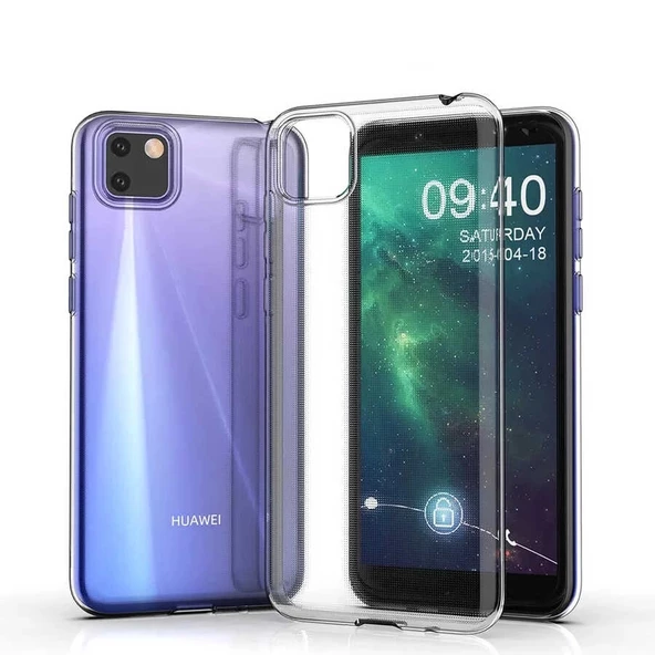 Huawei Y5P Uyumlu Kılıf  Süper Silikon Kapak