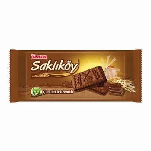 Ülker Saklıköy Çikolatalı Kremalı Bisküvi 87 Gr