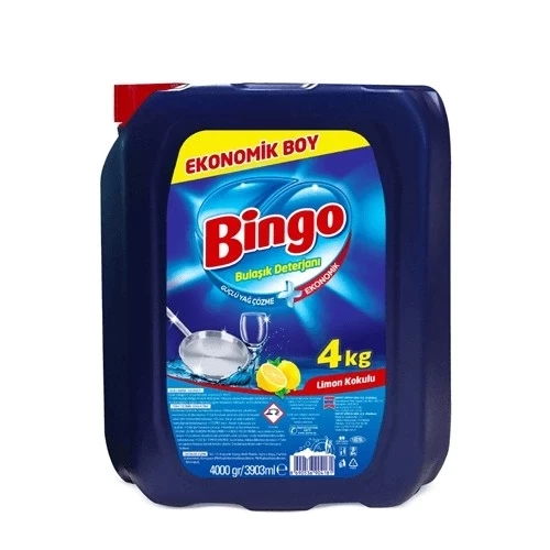 Bingo Bulaşık Deterjanı 4Lt Limon