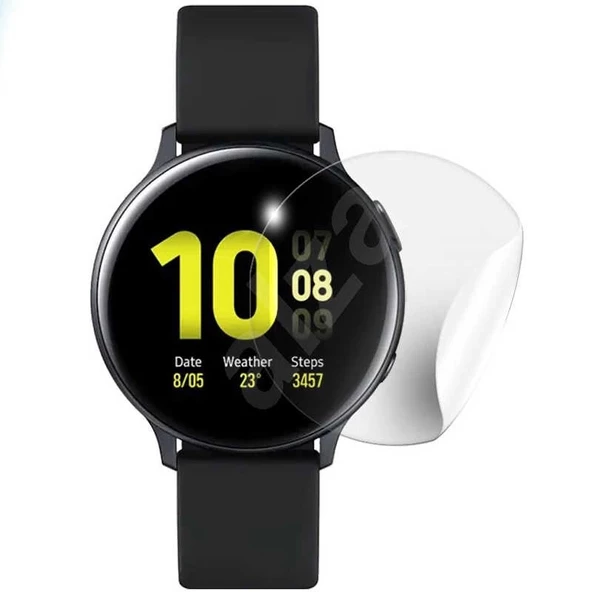 ​​Samsung Watch Active 2 40mm Akıllı Saat Kordonu Uyumlu Narr Tpu Body Ekran Koruyucu