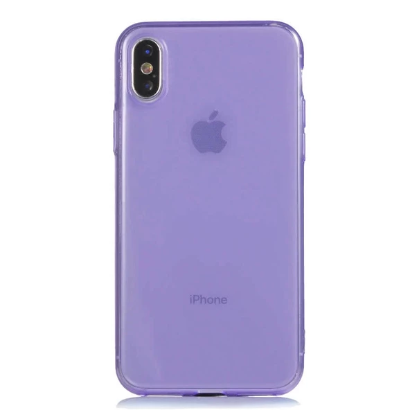 iPhone XS 5.8 Uyumlu Kılıf  Mun Silikon