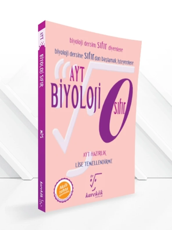 AYT Biyoloji Sıfır Karekök Yayınları