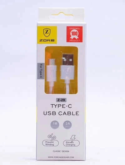 Pres Type-C Usb Kablo Z-29