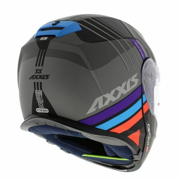 Axxıs Gecko Sv Epıc B1 Çene Açılır Motosiklet Kask Mat Siyah M - Resim 3