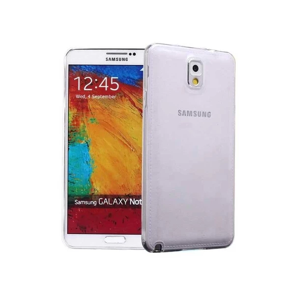 Samsung Note 3 Uyumlu Kılıf  Süper Silikon Kapak