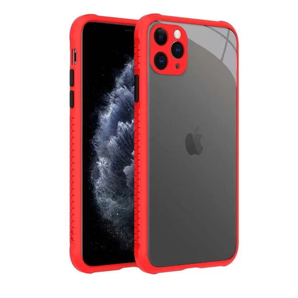 iPhone 11 Pro Max Kılıf ​​Uyumlu Kaff Kapak